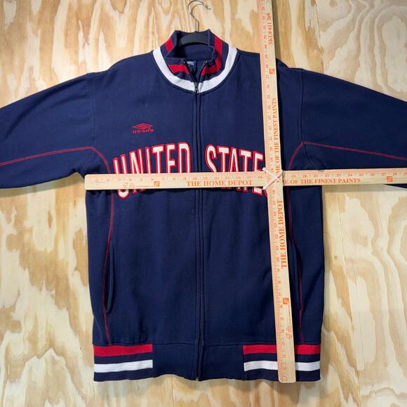 Vintage Y2K United States embroider umbro zip track jacket - Picture 4 of 4